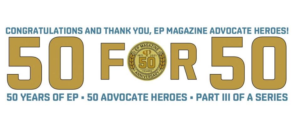 50 for 50 Part III: Congratulations and Thank You, EP Magazine Advocate Heroes!