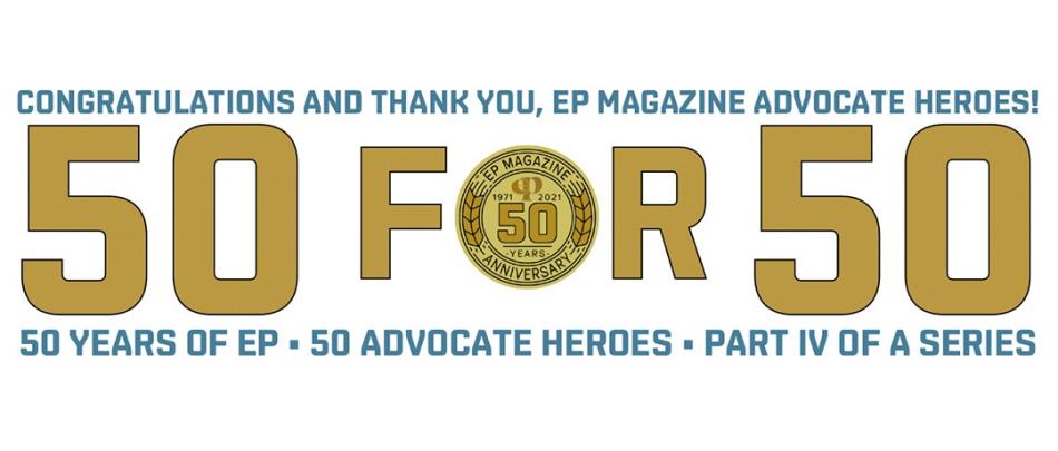 50 for 50 Part IV: Congratulations and Thank You, EP Magazine Advocate Heroes!